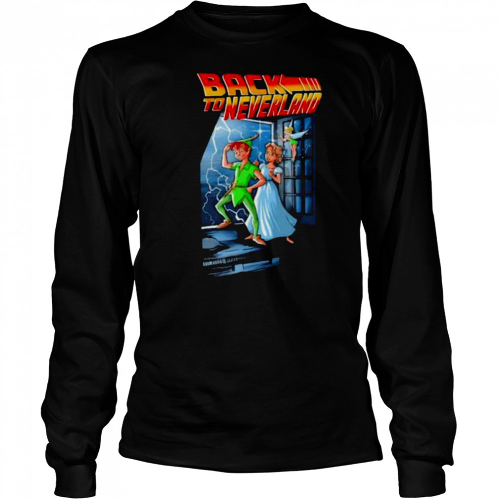 Back to Neverland Tinker Bell shirt Long Sleeved