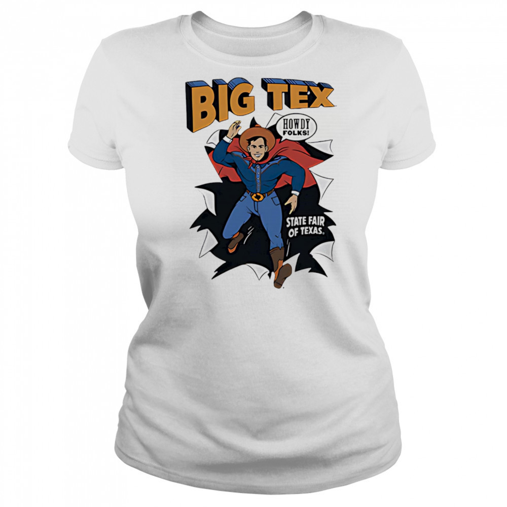 Big Tex Superhero shirt Women's T-shirt