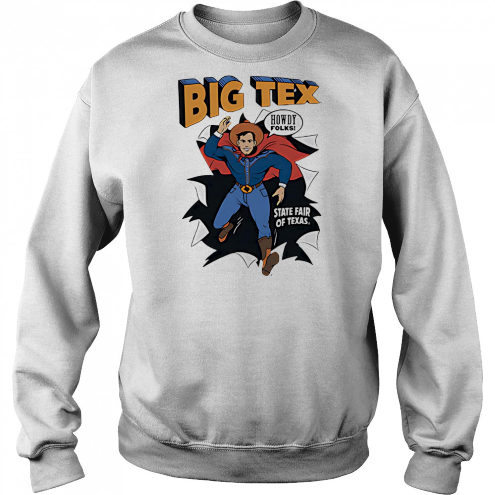 Big Tex Superhero shirt Hoodie