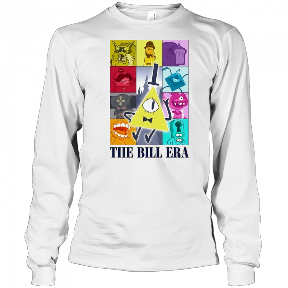 Bill Cipher Gravity Falls X The Eras Tour The Bill Era shirt Long Sleeved
