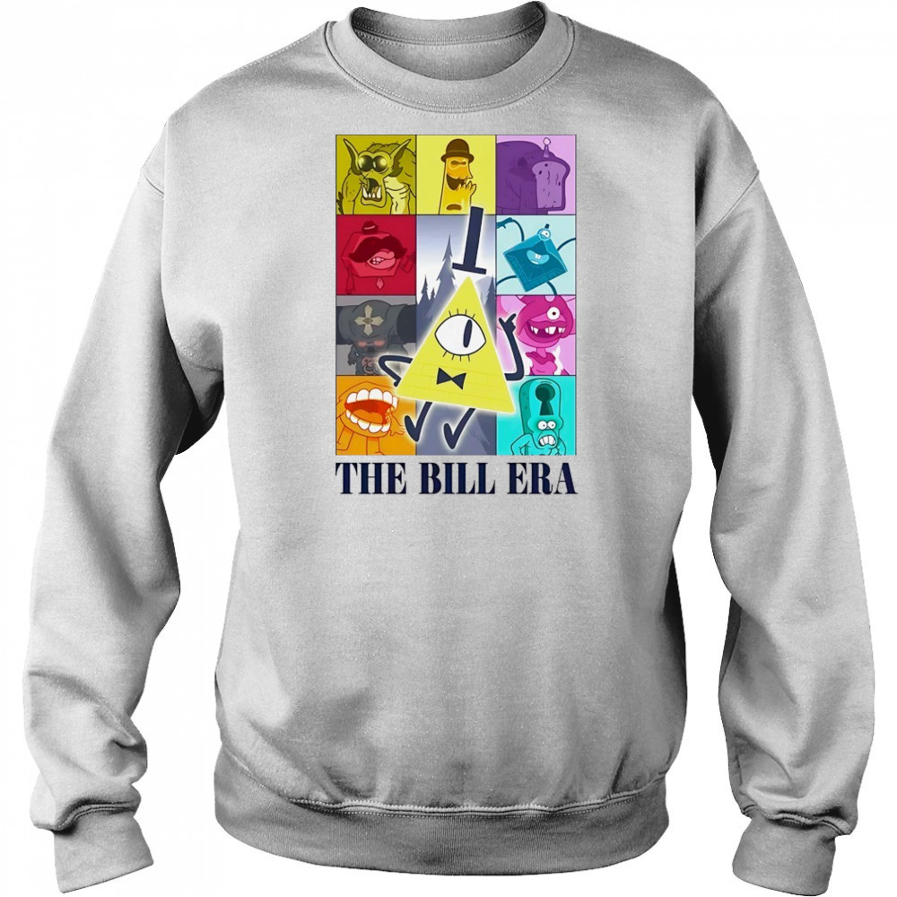 Bill Cipher Gravity Falls X The Eras Tour The Bill Era shirt Hoodie