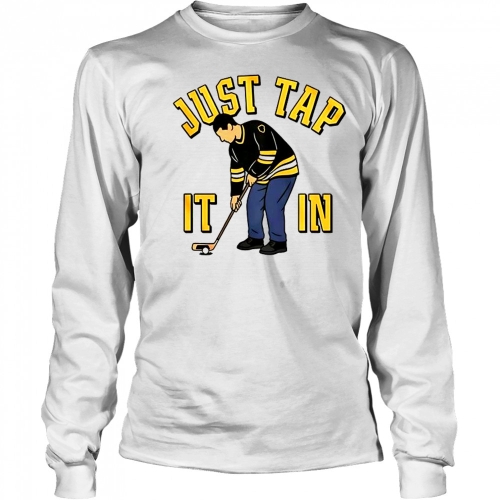 Boston Just Tap It In Golf T-Shirt Long Sleeved