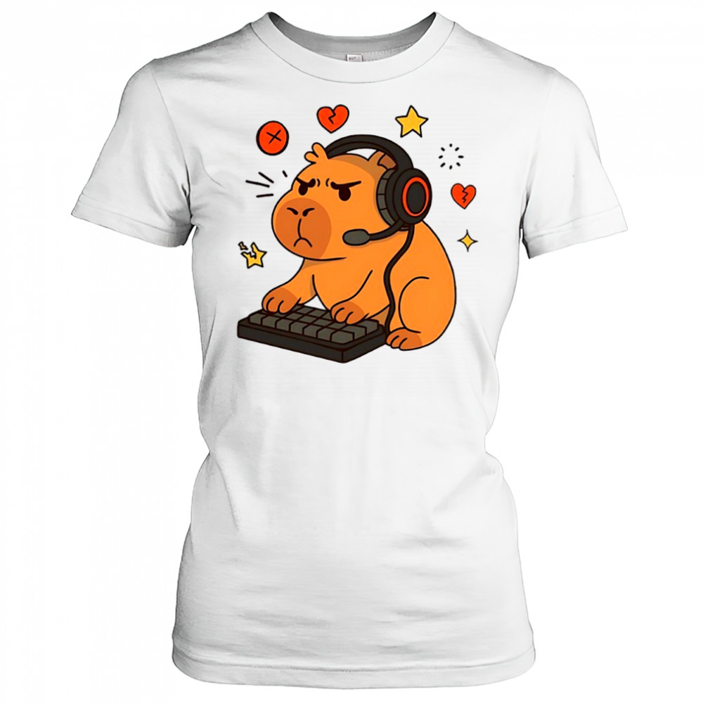 Capy gamer rage quit shirt Women's T-shirt