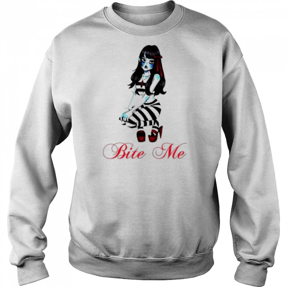 Carrotc4ke Scarlet Bite Me shirt Hoodie