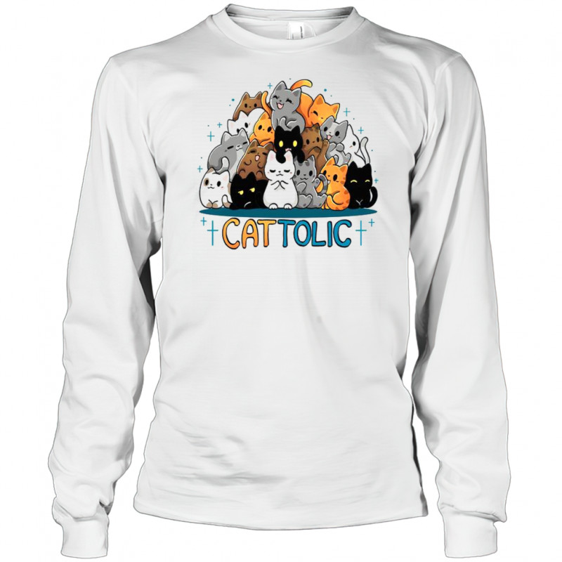 【IONSEOUL】The Cats Long Sleeve T-Shirts 4JH544 Alien Invasion Long-sleeve Tee — The Lovely Forest