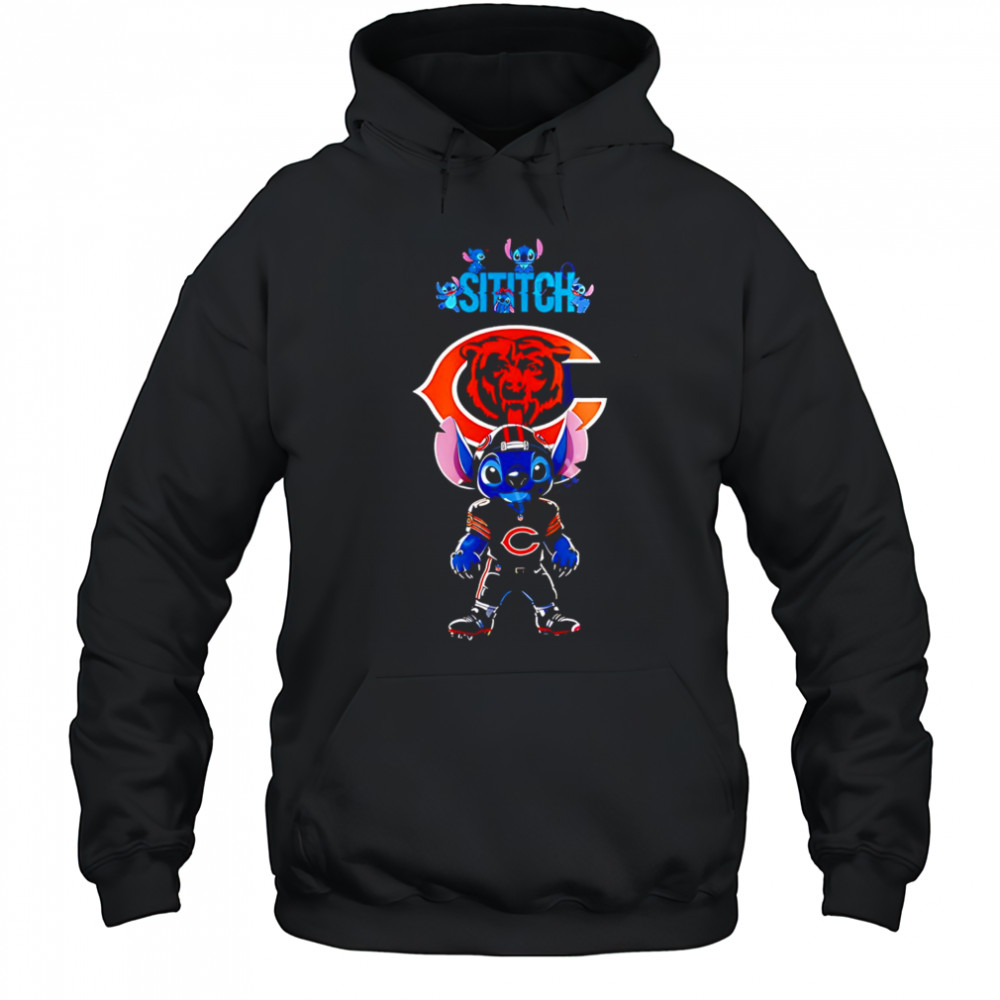 Chicago Bears NFL Collab Stitch Baseball shirt Hoodie