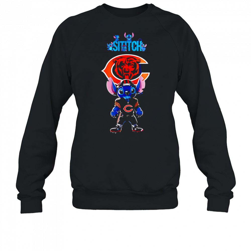 Chicago Bears NFL Collab Stitch Baseball shirt Sweatshirt