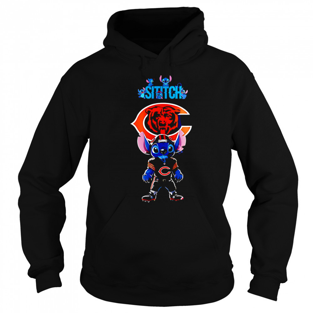 Chicago Bears NFL Collab Stitch Baseball shirt Sweatshirt