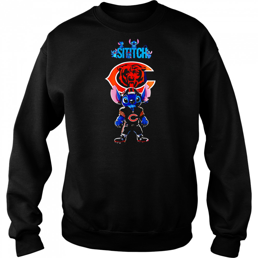 Chicago Bears NFL Collab Stitch Baseball shirt Hoodie