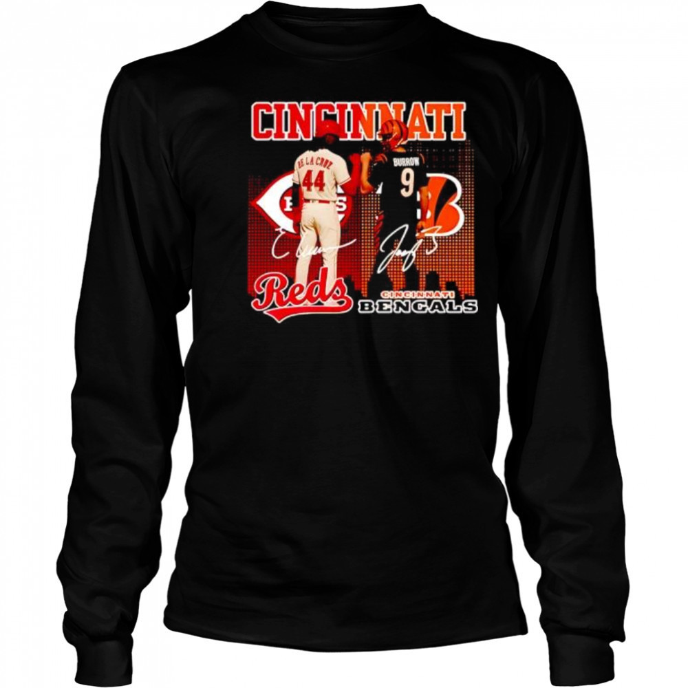 Cincinnati Reds X Bengals Star Power shirt Long Sleeved