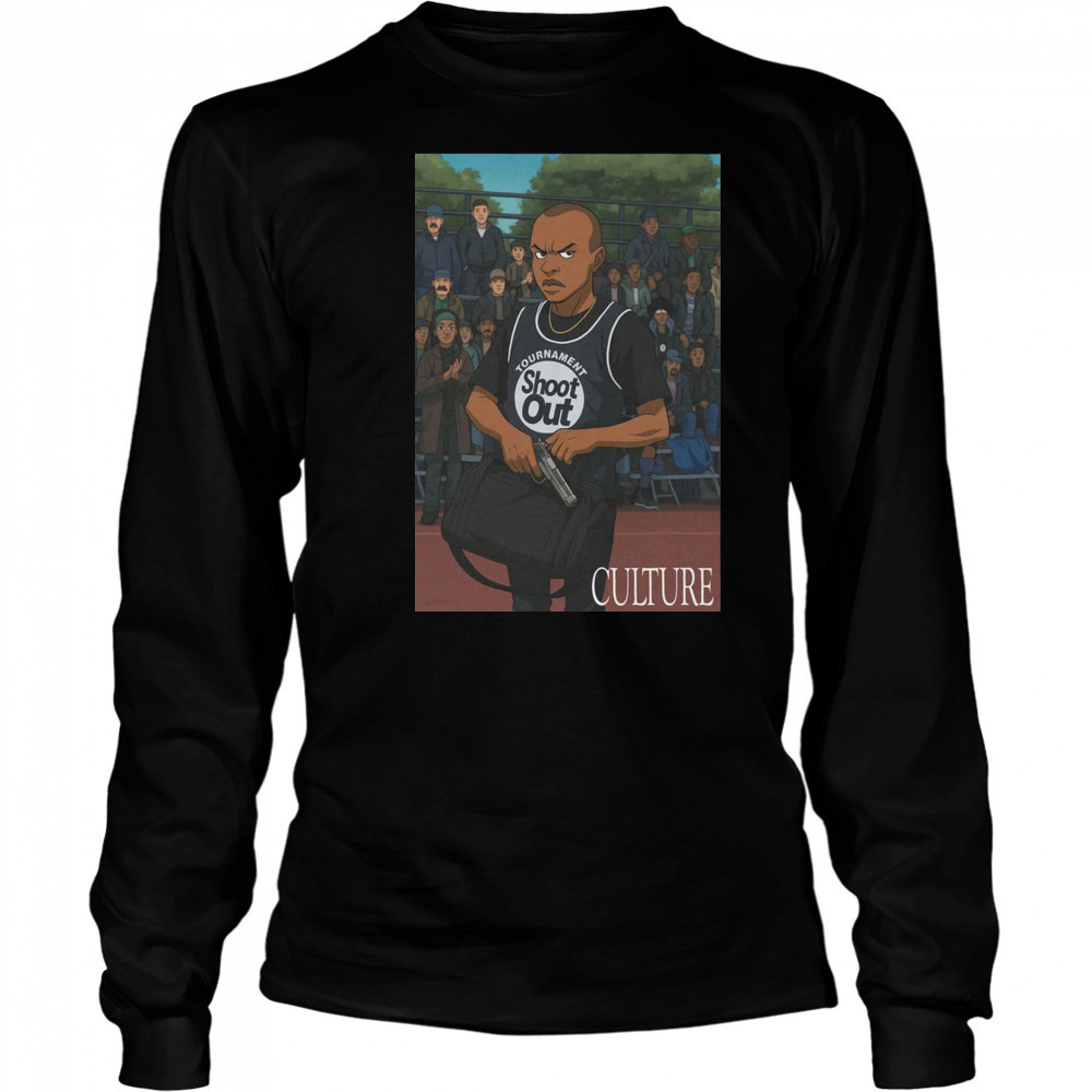 CultureDocks Basketball Shootout T-Shirt Long Sleeved