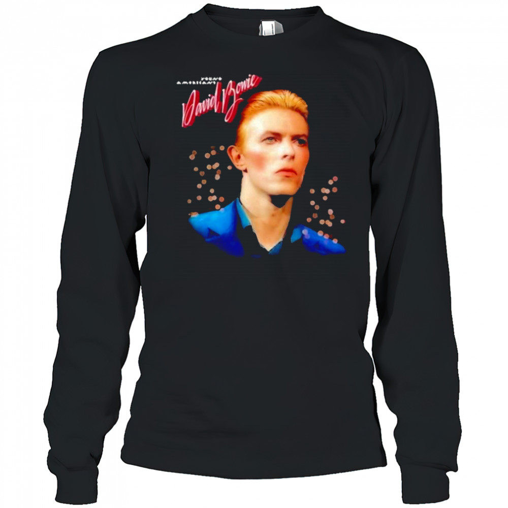 David Bowie Young Americans T-shirt Long Sleeved