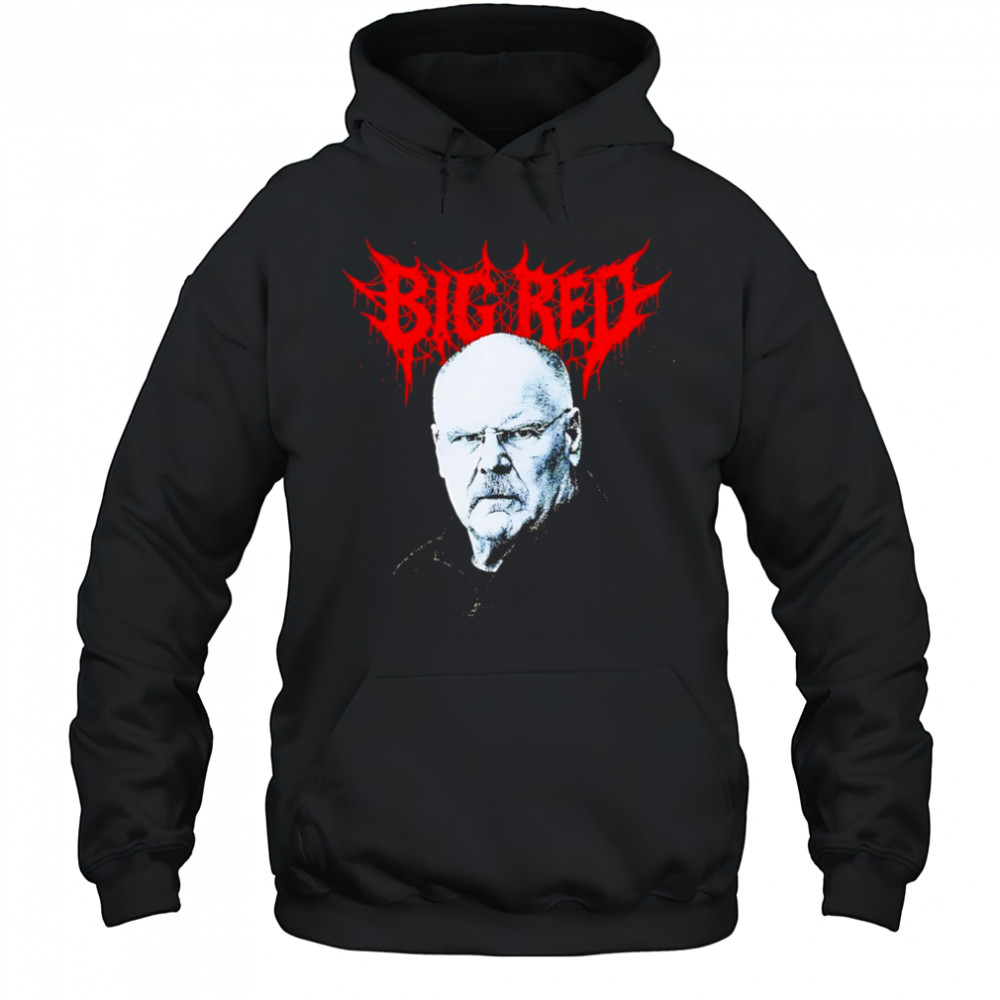 Death Metal Big Red Andy Reid Kansas City Chiefs coach NFL Football shirt Hoodie
