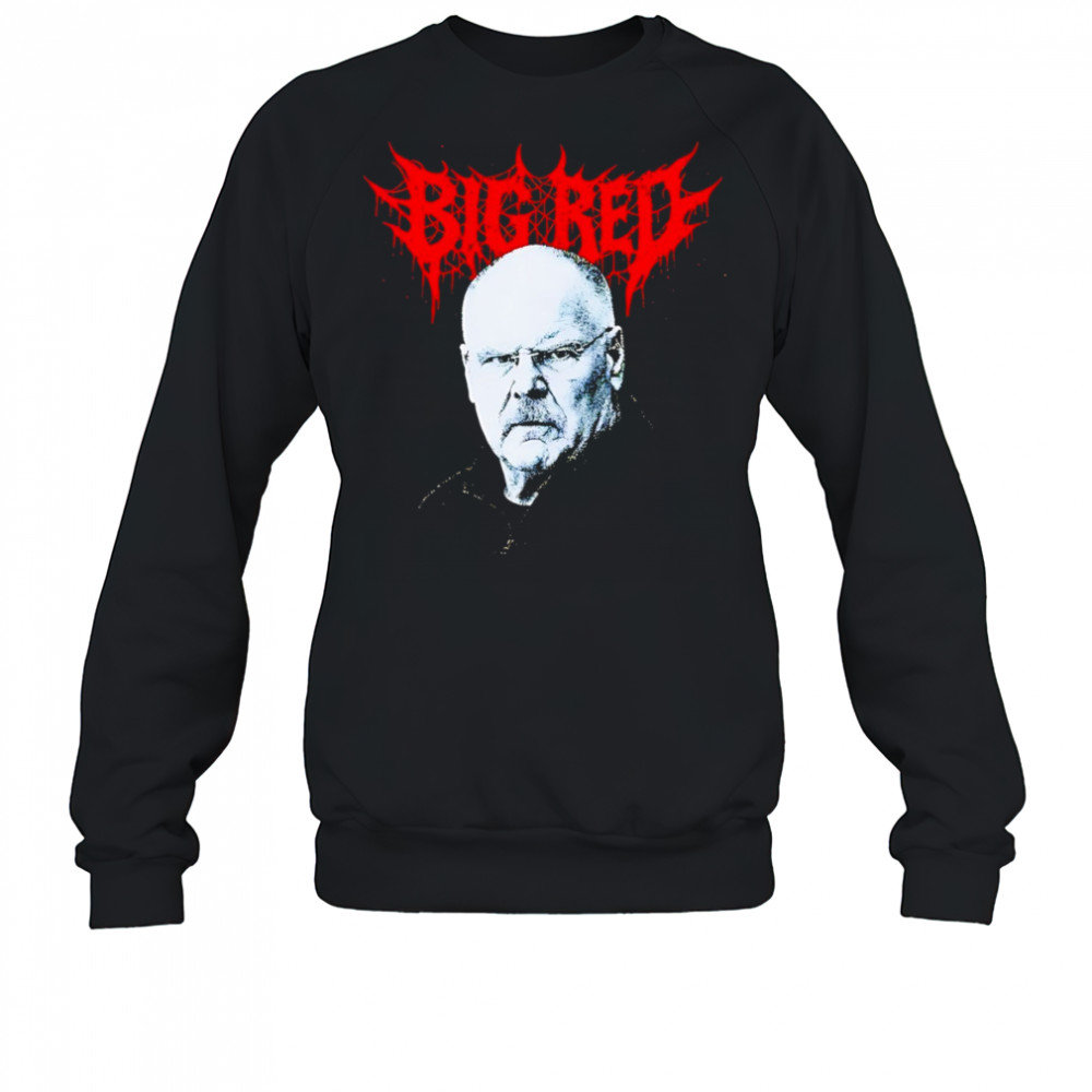 Death Metal Big Red Andy Reid Kansas City Chiefs coach NFL Football shirt Sweatshirt