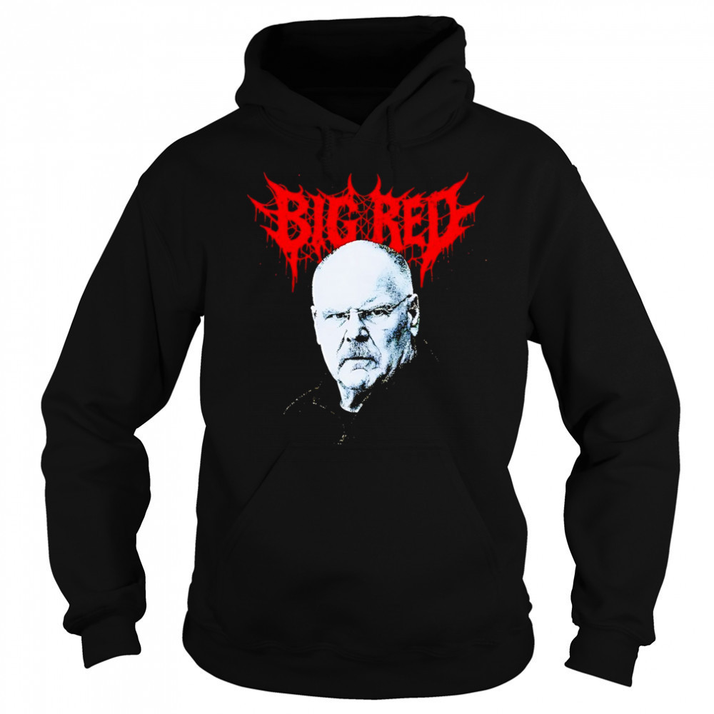 Death Metal Big Red Andy Reid Kansas City Chiefs coach NFL Football shirt Sweatshirt