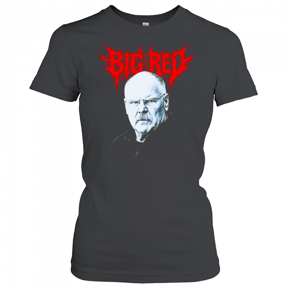 Death Metal Big Red Andy Reid Kansas City Chiefs coach NFL Football shirt Women's T-shirt
