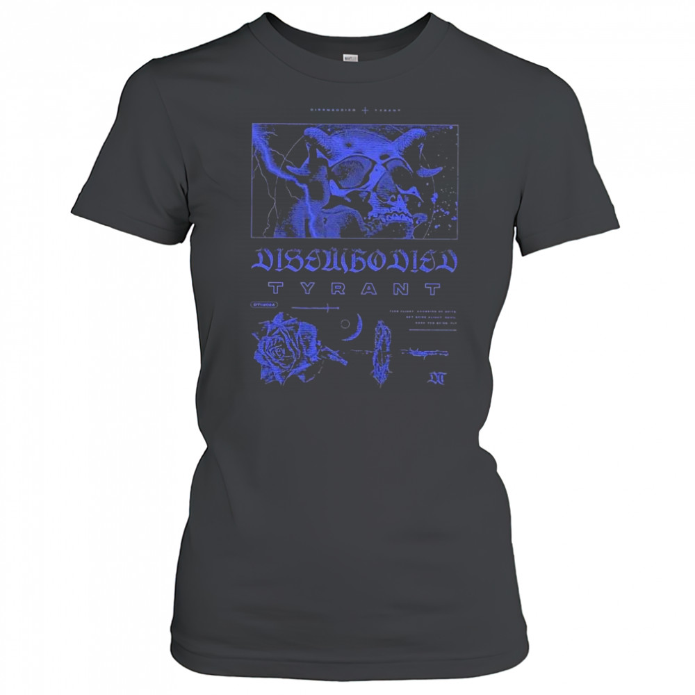 Disembodied Tyrant Purple Skull T-Shirt Women's T-shirt