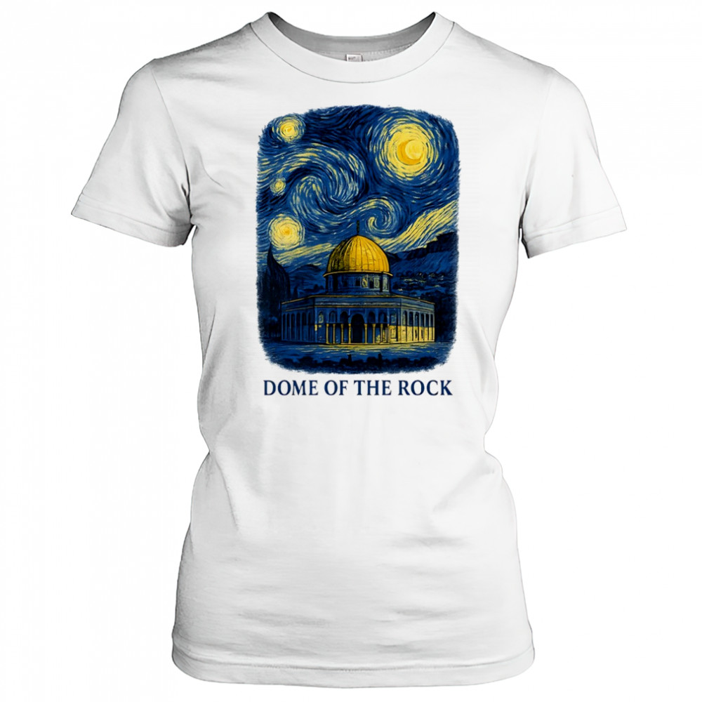 Dome of the rock Starry Night shirt Women's T-shirt