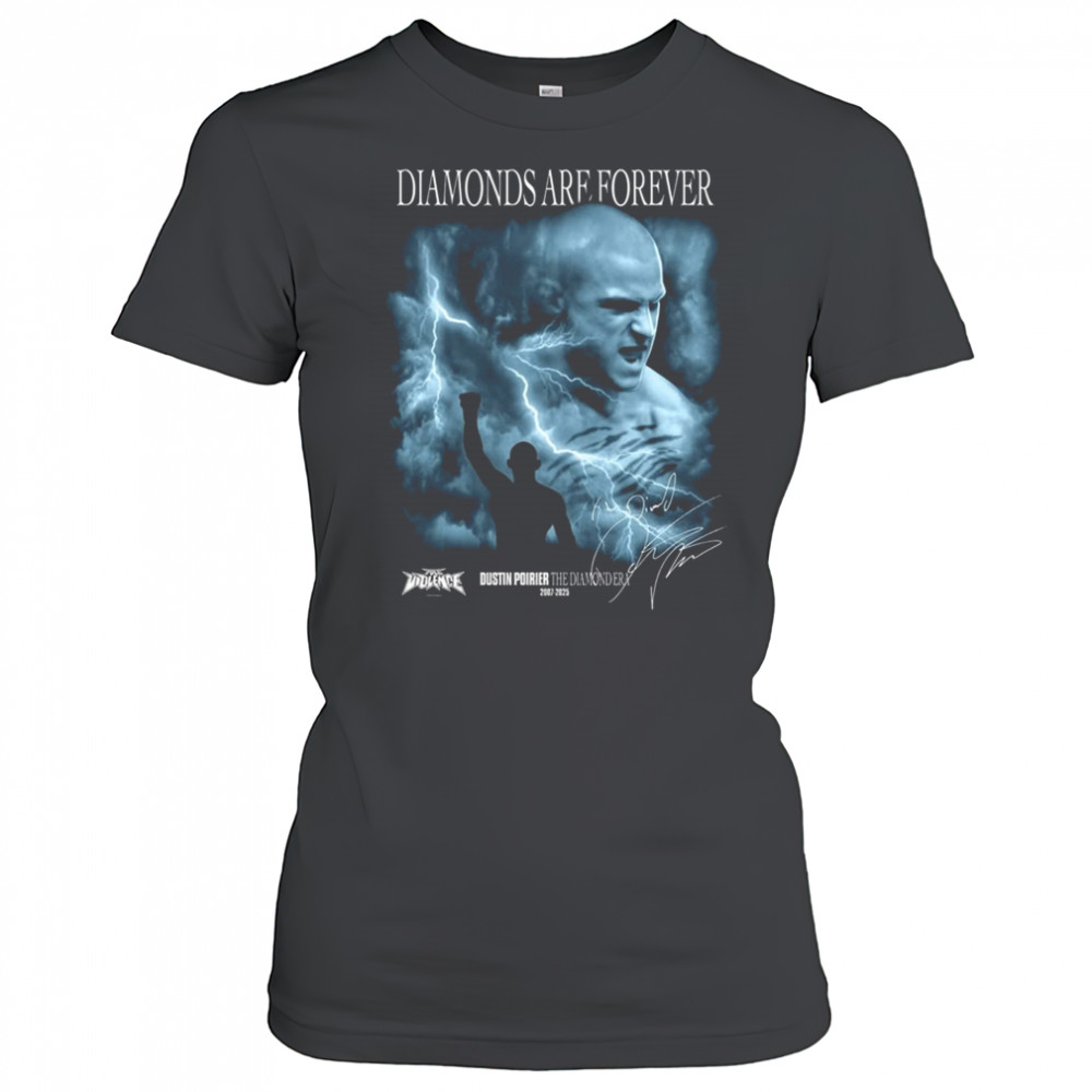 Dustin Poirier Diamonds Are Forever Shirt Women's T-shirt