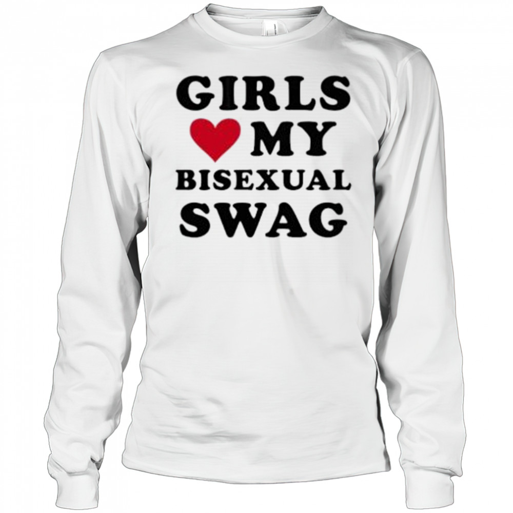 Girl Heart My Bisexual Swag shirt Long Sleeved