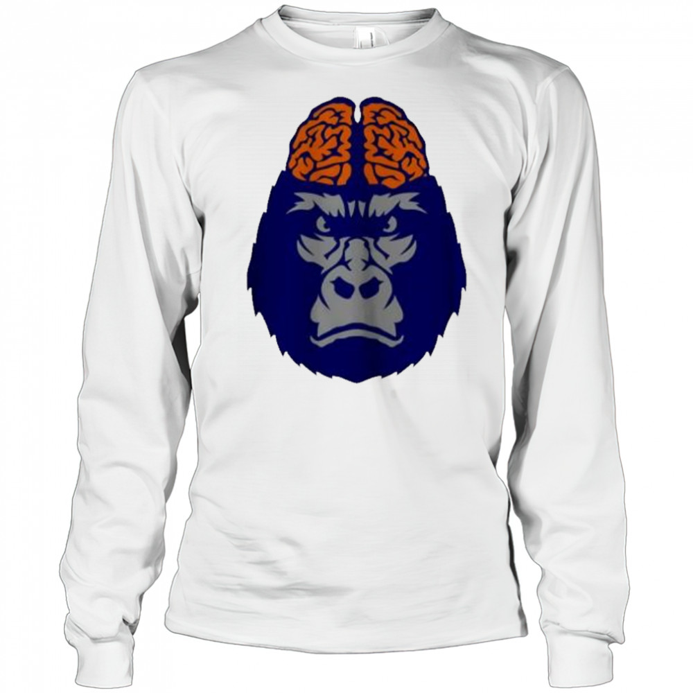Gorilla brain shirt Long Sleeved