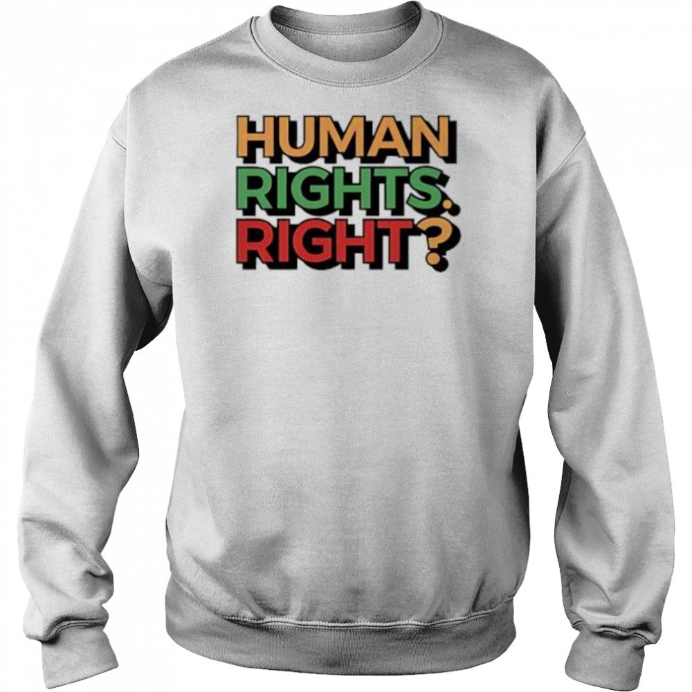 Human Rights Right pride shirt Hoodie