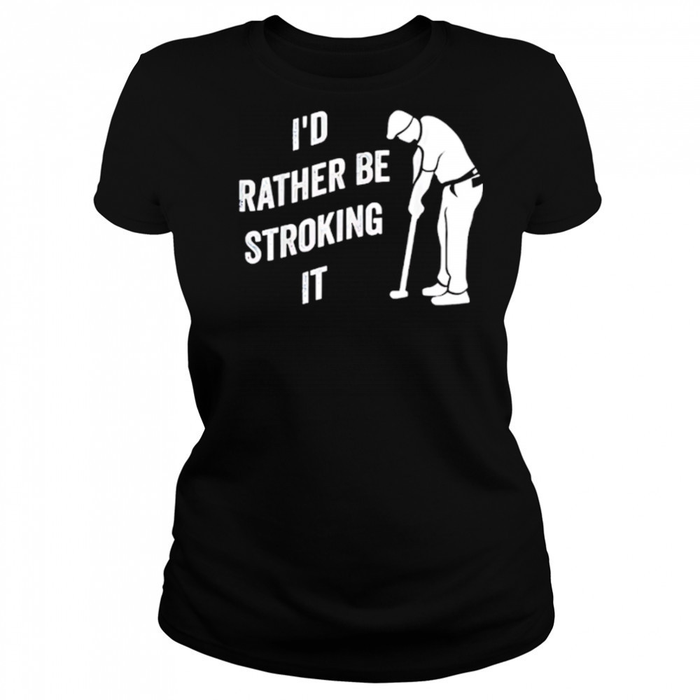 I’d Rather Be Snorting It Golf shirt Women's T-shirt