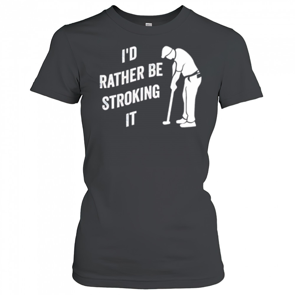 I’d Rather Be Snorting It Golf shirt Women's T-shirt