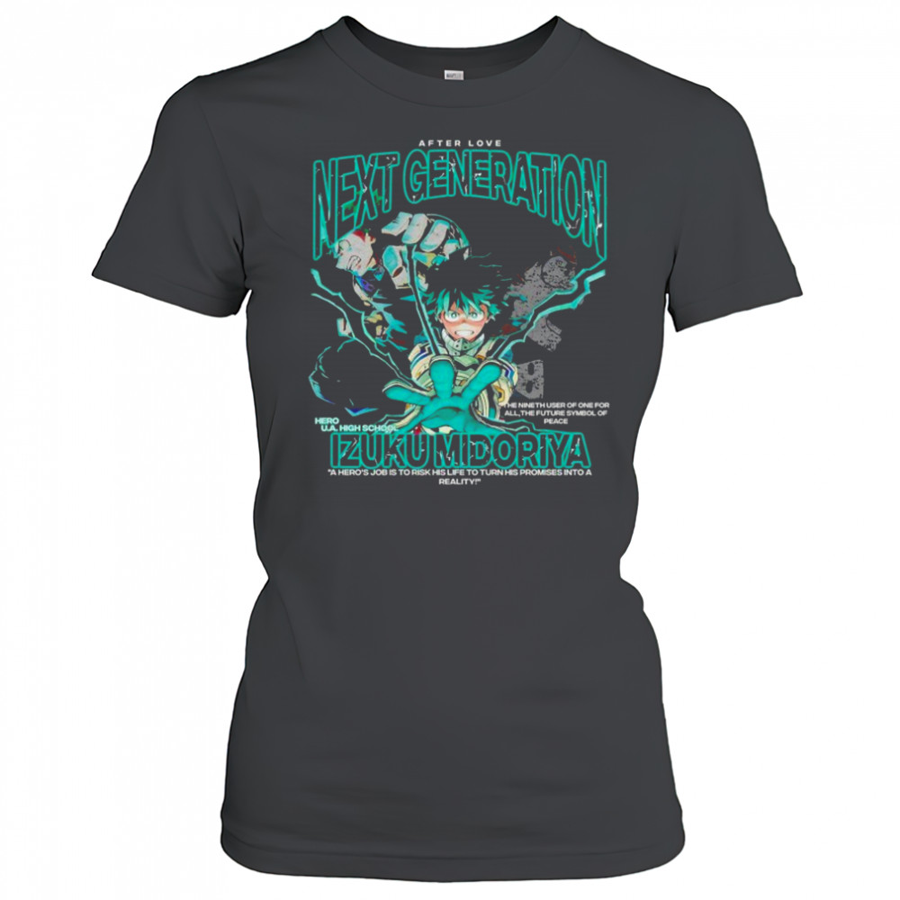 Izuku Midoriya Next Generation T-shirt Women's T-shirt