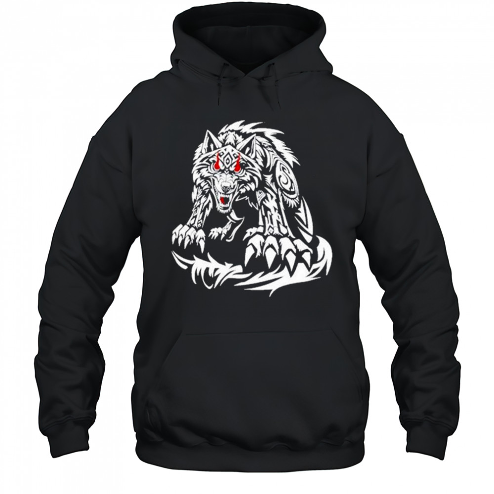 Jacob Fatu Wolf Shirt Hoodie