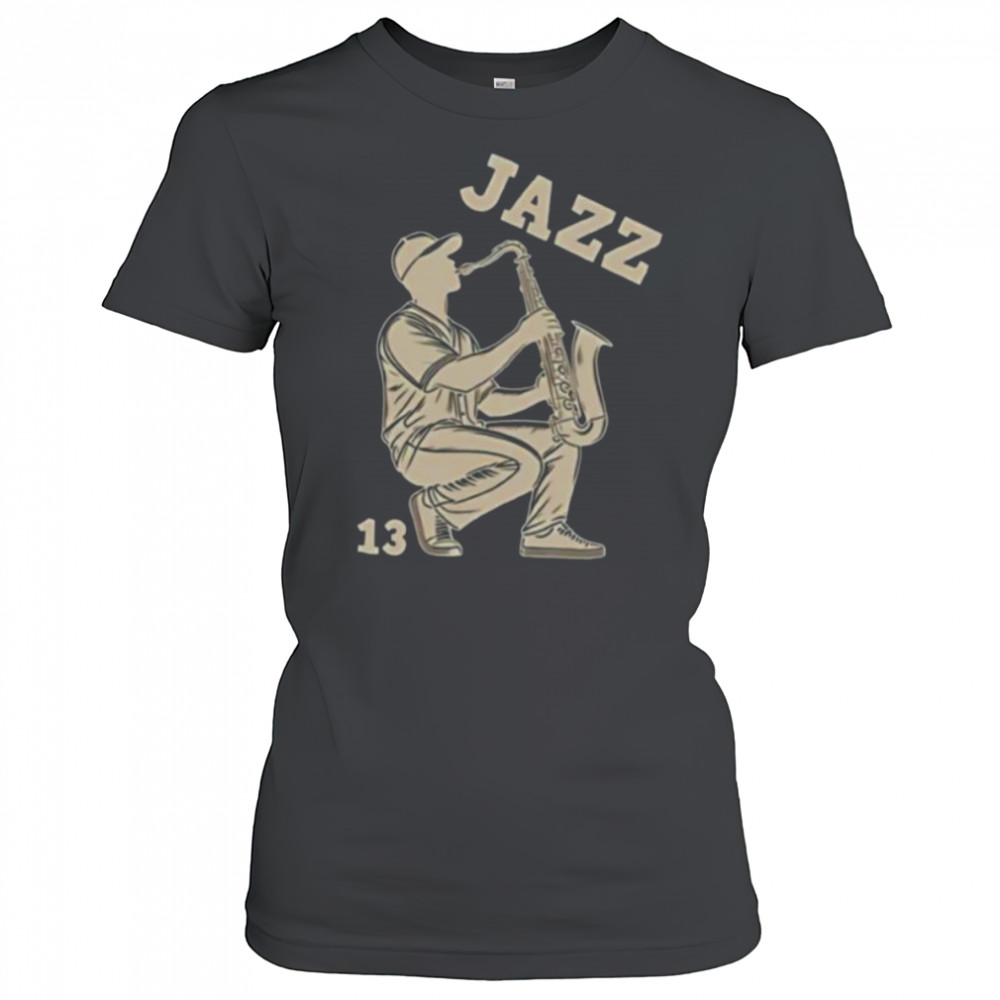 Jazz Chisholm Jr playing saxophone New York Yankees Baseball MLB World Series Champs shirt Women's T-shirt