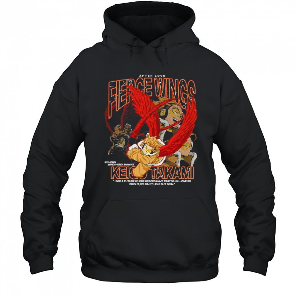 Keigo Takami Fierce Wings T-shirt Hoodie