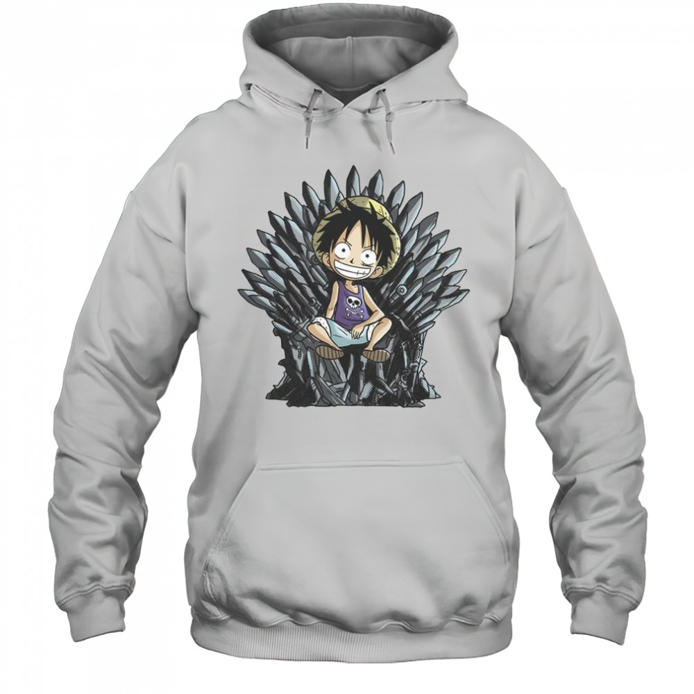 King Of Pirates Throne One Piece Luffy T-Shirt Hoodie