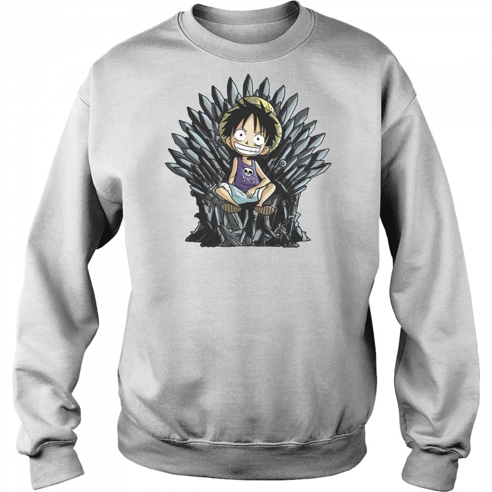King Of Pirates Throne One Piece Luffy T-Shirt Hoodie