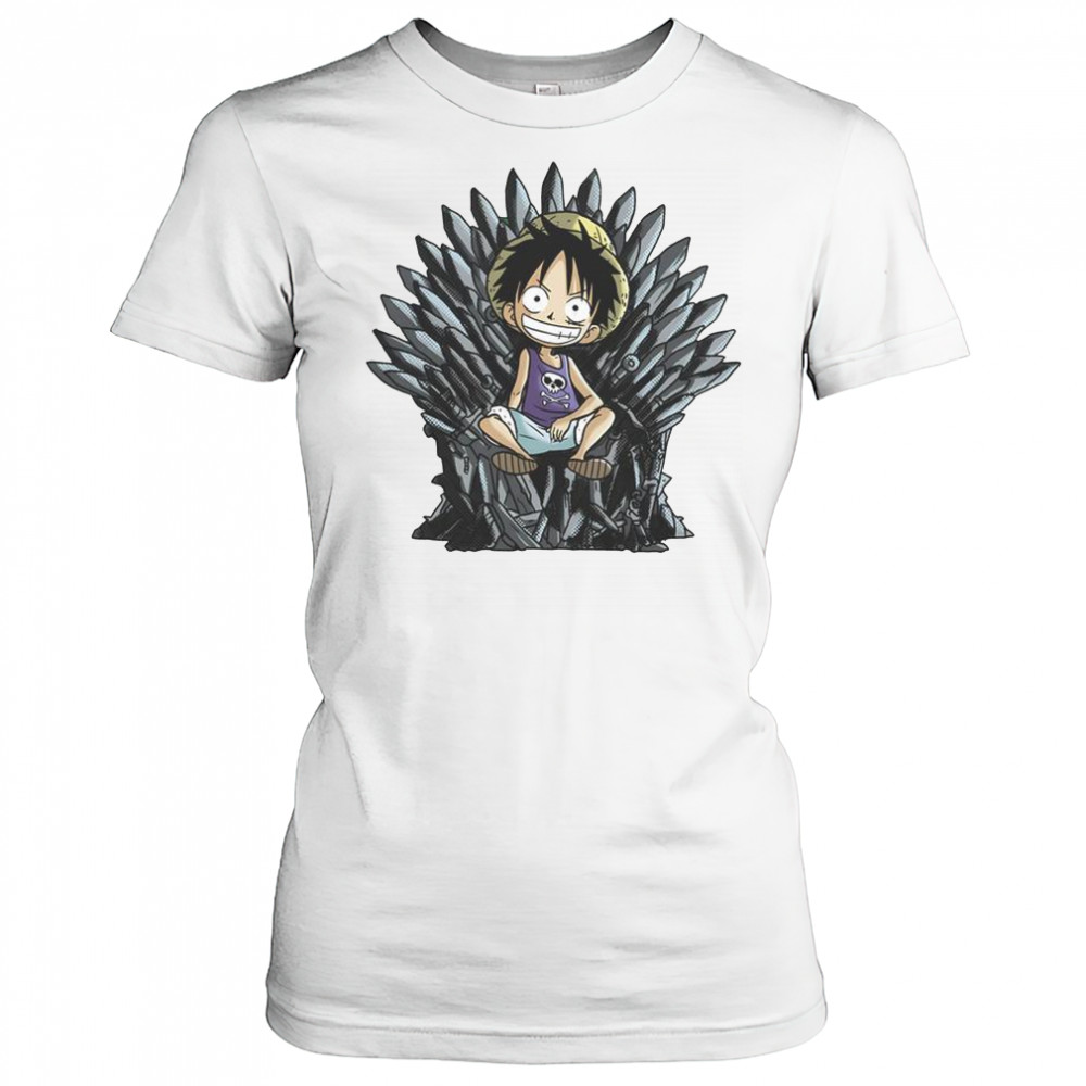 King Of Pirates Throne One Piece Luffy T-Shirt Women's T-shirt