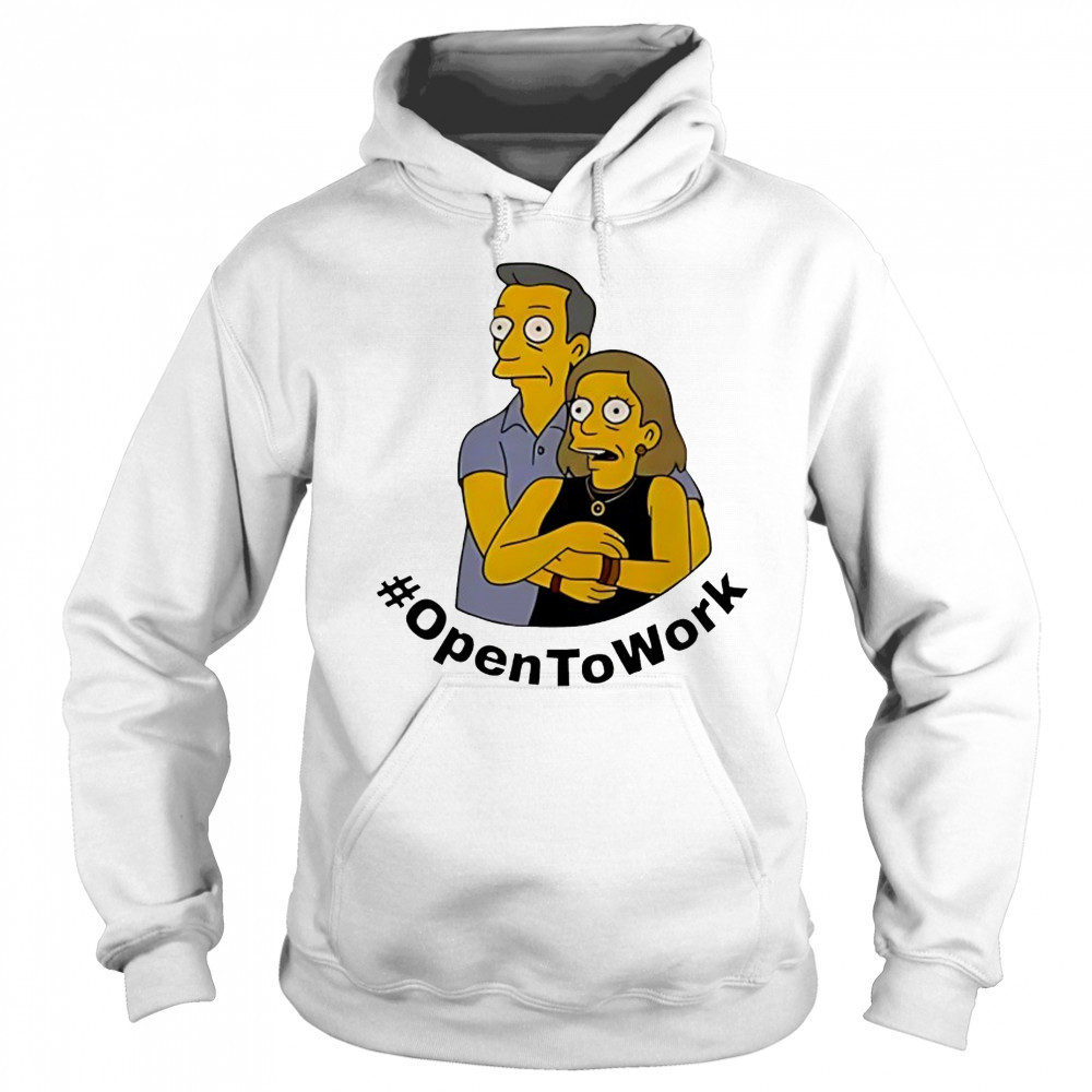 Kiss Cam Viral X The Simpsons OpentoWork shirt Sweatshirt