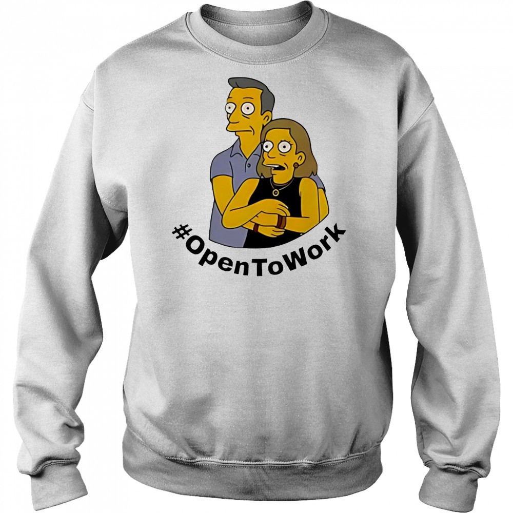 Kiss Cam Viral X The Simpsons OpentoWork shirt Hoodie