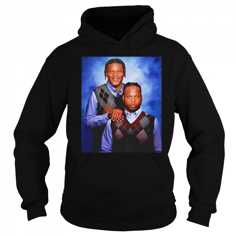 Lamar Jackson and Derrick Henry Baltimore Ravens NFL Step Brothers shirt Sweatshirt