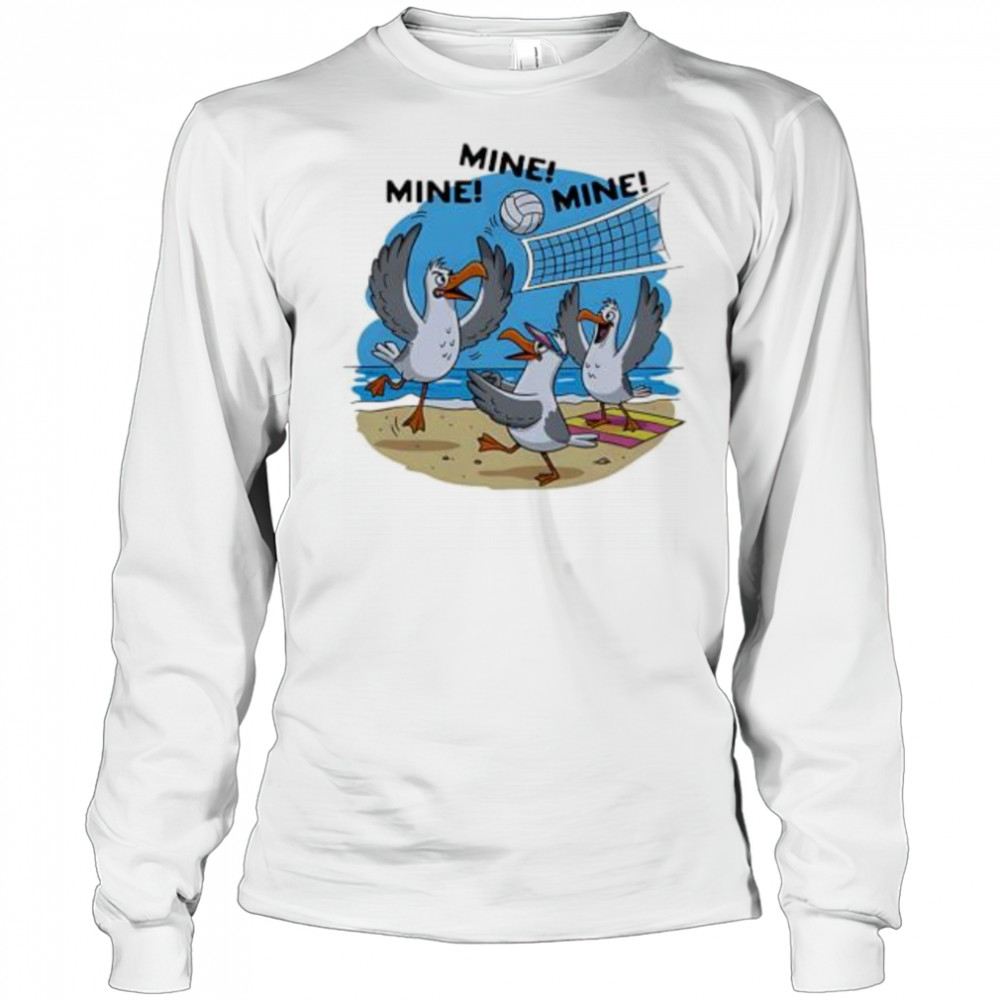 Mine Mine Mine Volleyball shirt Long Sleeved