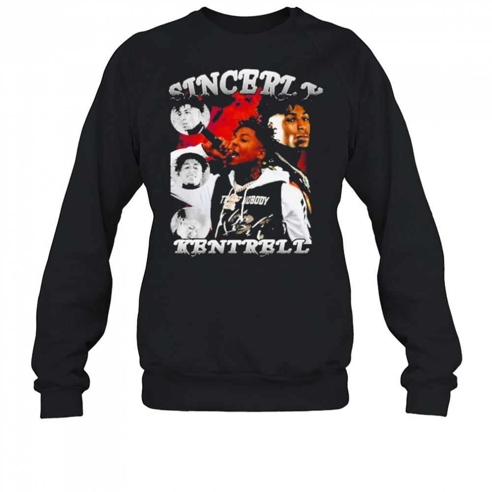 NBA YoungBoy Sincerely Kentrell T-shirt Sweatshirt