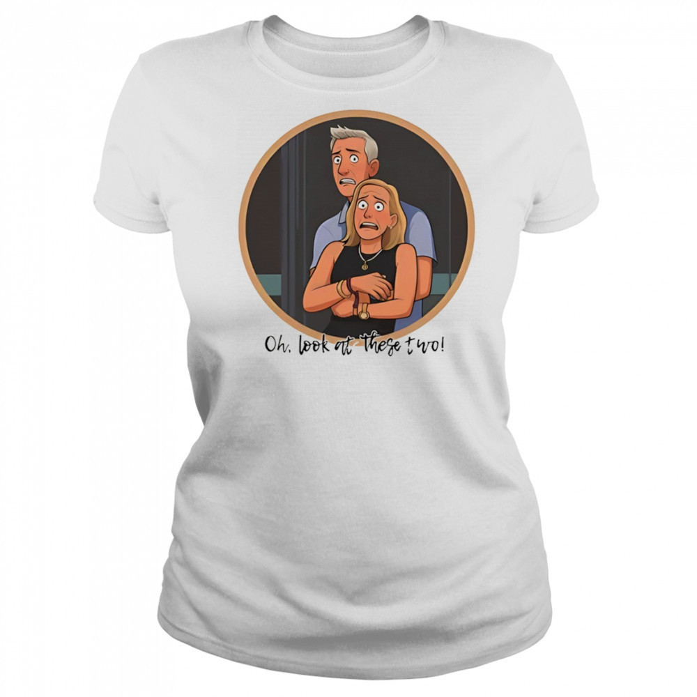 Oh look at these 2 CEO and HR Coldplay Divorce tour funny shirt Women's T-shirt