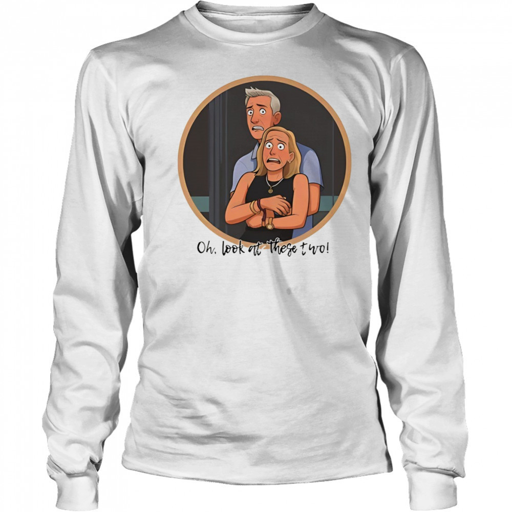 Oh look at these 2 CEO and HR Coldplay Divorce tour funny shirt Long Sleeved