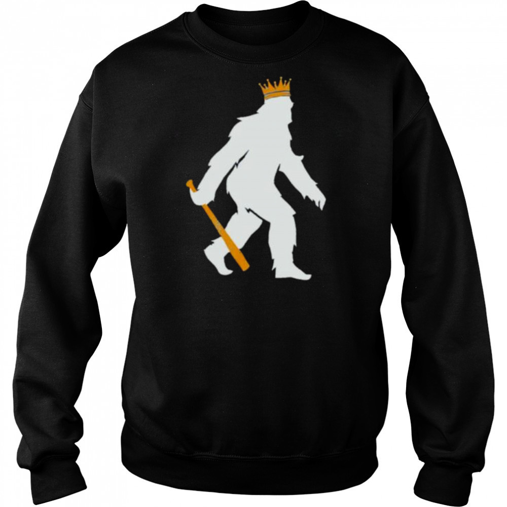 Pasquatch bigfoot crowned Kansas City Royals Baseball MLB shirt Hoodie