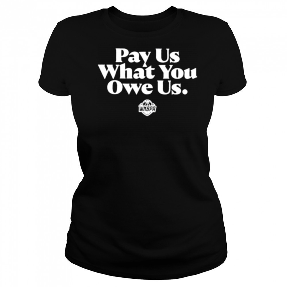 Pay us what you owe us WNBPA shirt Women's T-shirt