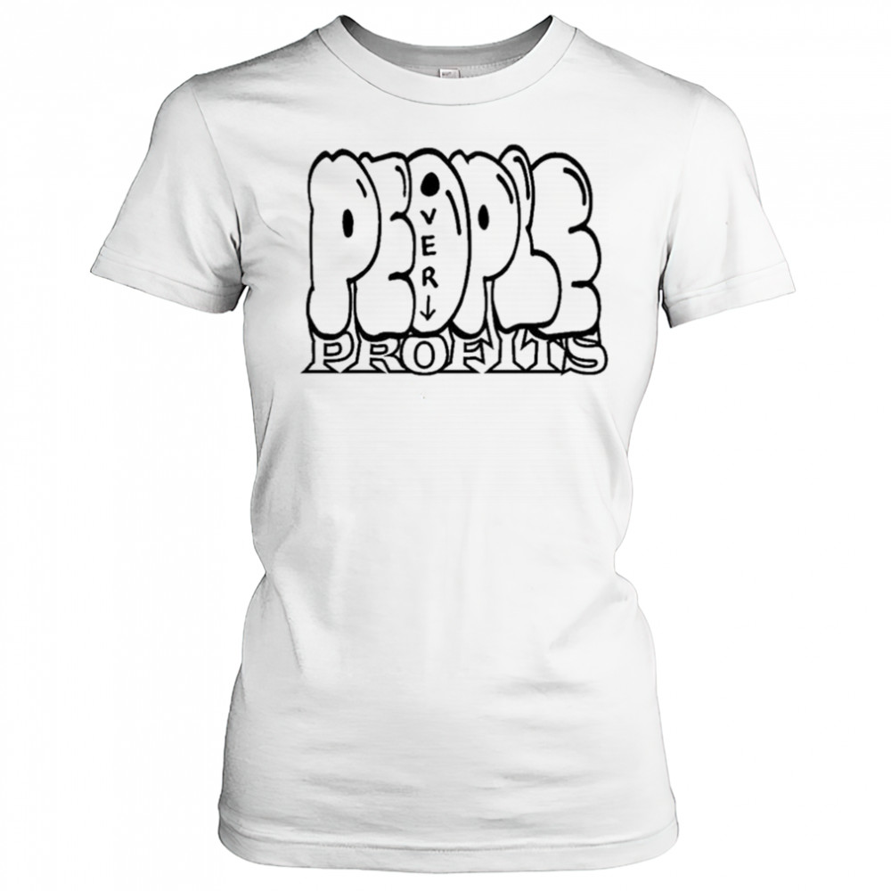 People Over Profits T-Shirt Women's T-shirt