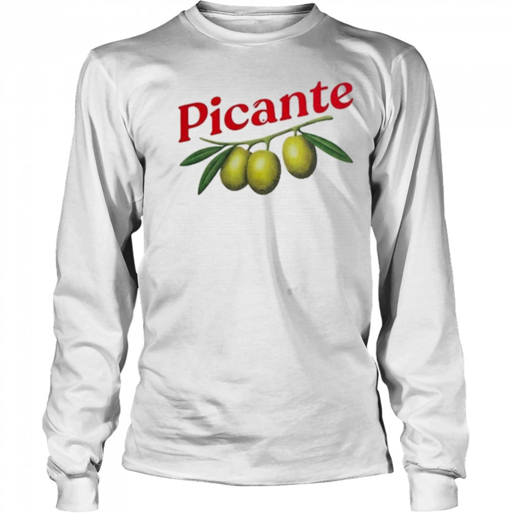 Picante Olive T-shirt Long Sleeved