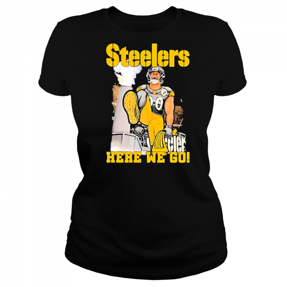 Pittsburgh Steelers T.J. Watt Here We Go shirt Women's T-shirt