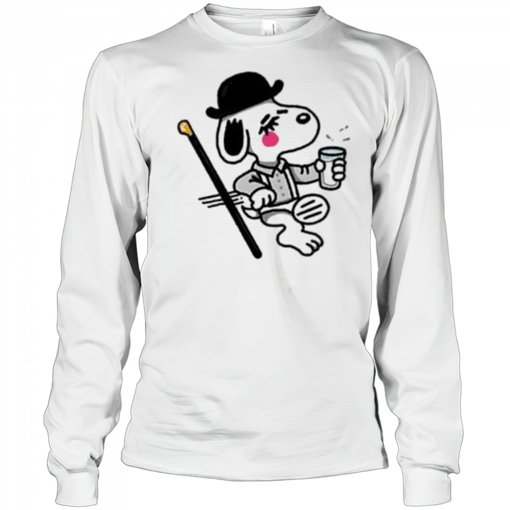 Snoopy a clockwork orange shirt Long Sleeved