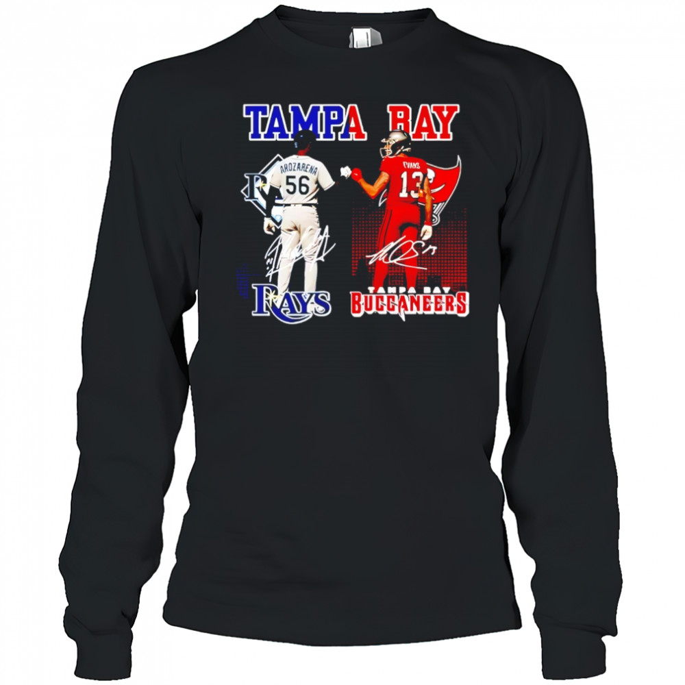 Tampa Bay Rays X Buccaneers Star Power shirt Long Sleeved