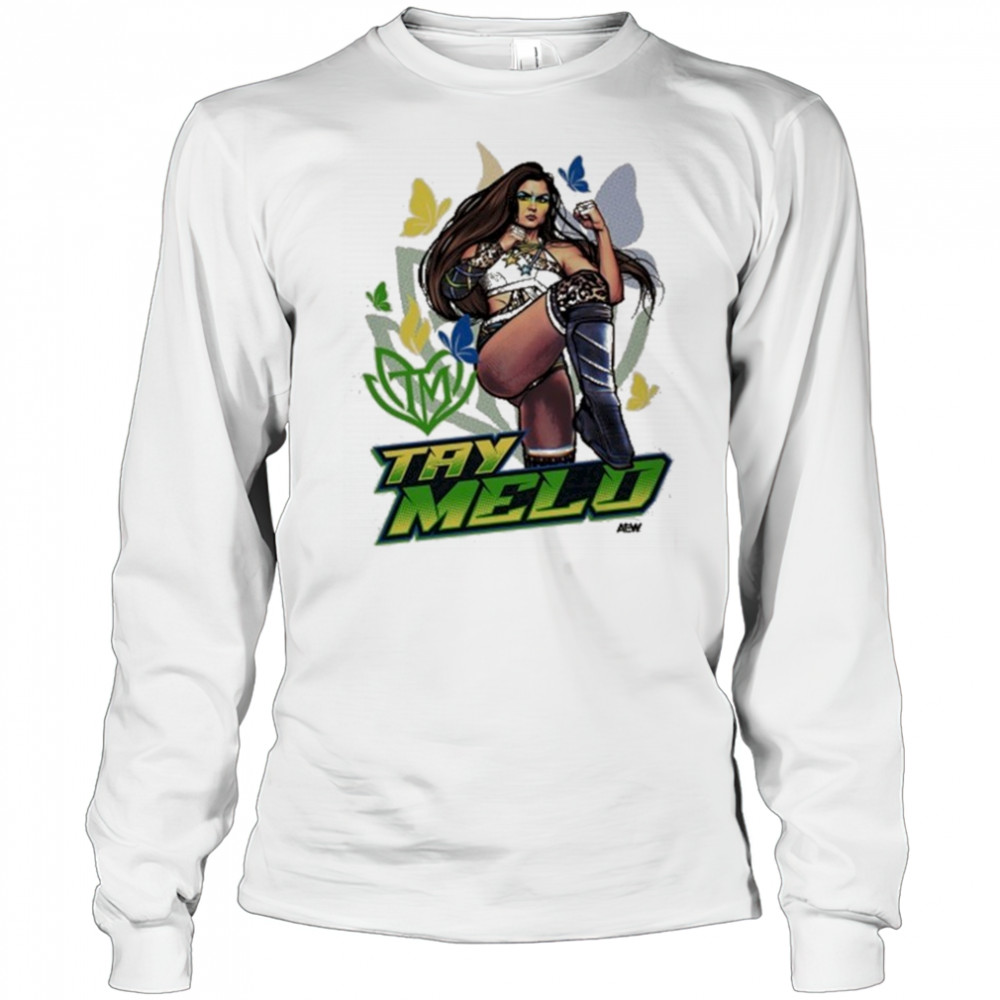 Tay Melo Series AEW T-shirt Long Sleeved